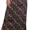 Black 'N' Maroon Skirt