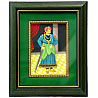 Royal Paper Painting Of King (Darban) With Italian Frame